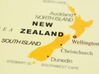 New Zealand on map